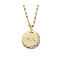   womens fashion necklace fine jewelry 925 sterling silver 18k gold plated diamond coin pendant necklace 