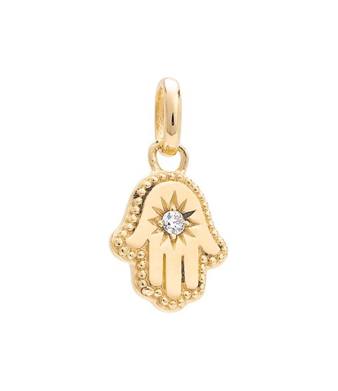  lasted nice design sterling silver 925 jewellery best price hamsa hand charm for jewelry making